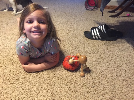 Smiling Greta